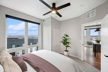 The station at malcolm yards bedroom